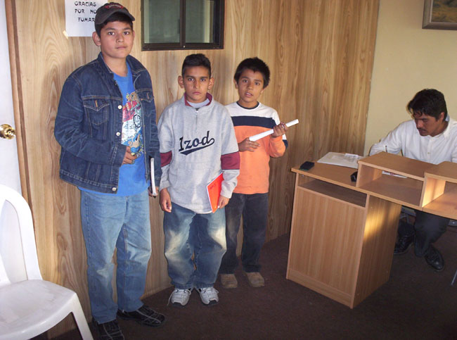 Antonio, Eduardo y Ra&uacute;l