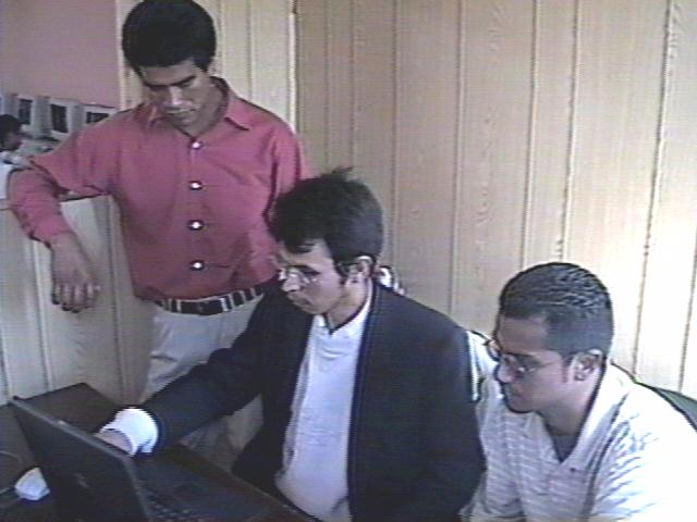 Eliceo, Roberto y Carlos